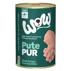 WOW Krocan monoprotein PUR konzerva pro psy 400 g