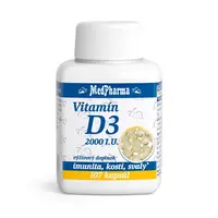 MEDPHARMA Vitamin D3 2000 I.U. 107 tobolek