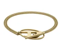 Diesel Dvojitý pozlacený náramek pro ženy DX1571710