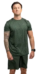 Ridgemonkey tričko apearel cooltech camo edition t-shirt - l