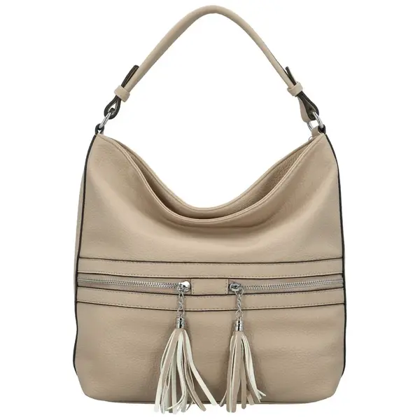 Dámská kabelka na rameno béžová - Coveri Thera