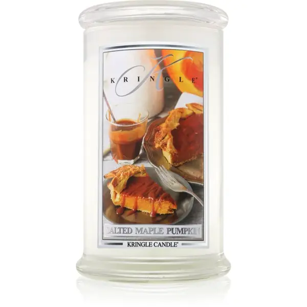 Kringle Candle Salted Maple Pumpkin vonná svíčka 624 g