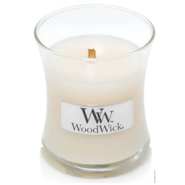 WoodWick Vonná svíčka váza White Honey 85 g