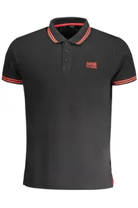 Pánské černé polo triko Cavalli Class