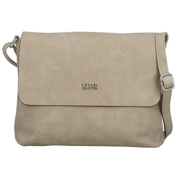 Dámská crossbody kabelka béžová - Coveri Vaja