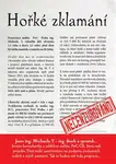 Hořké zklamání - Radko Pešek