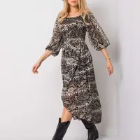 Dress-TW-SK-BI-8029.41-black-beige