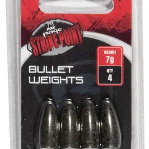 Rage strike závažíčka strike point bullet weights - 5 g 4 ks