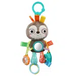 BRIGHT STARTS Hračka na C kroužku Playful Pals lenochod 0m+