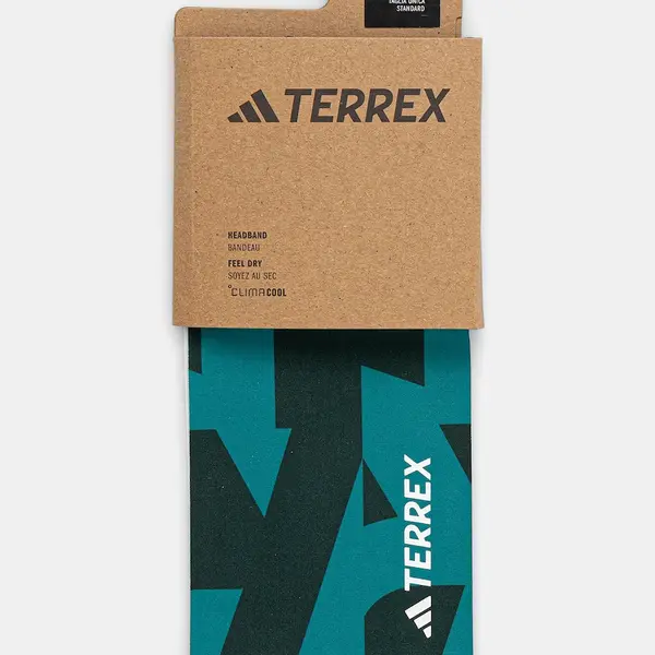 Čelenka adidas TERREX zelená barva, JW0898