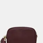 Kožená kabelka Answear.LAB vínová barva