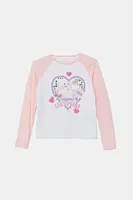Dětské tričko s dlouhým rukávem Guess