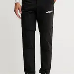 Outdoorové kalhoty adidas TERREX Multi pánské, černá barva, IZ3320