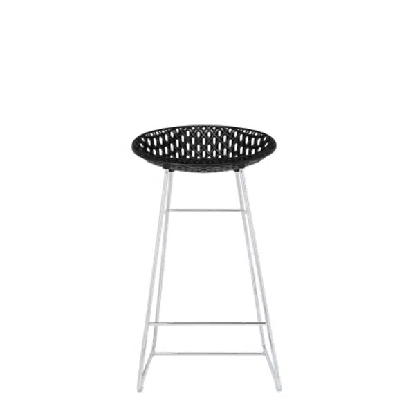 Smatrik stool černá / chromová Kartell
