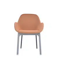Clap Melange šedá - oranžová Kartell