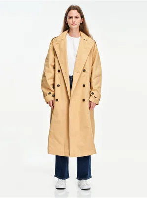 Levi's Světle hnědý dámský trenčkot Levi's® Sydney - Dámské