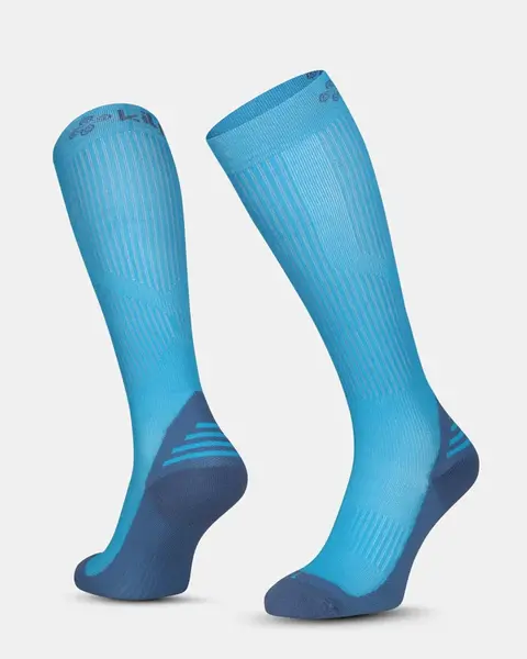 Unisex běžecké podkolenky kilpi compress-u modrá 39