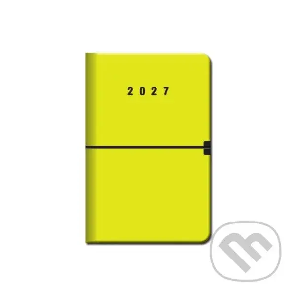 Mini diár CAPRI 2027 - neon