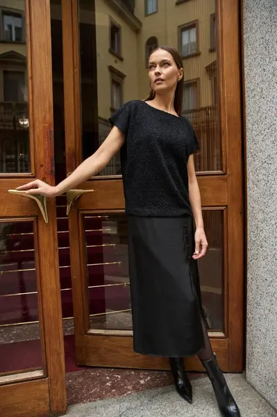 Dámske tričko Marisse čierne