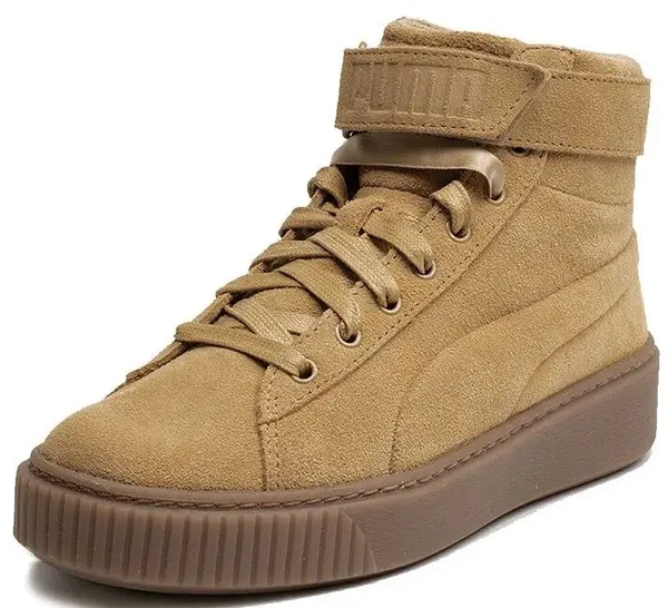 Puma - Women's Shoes - Suede Platform Mid Jr 366018-03