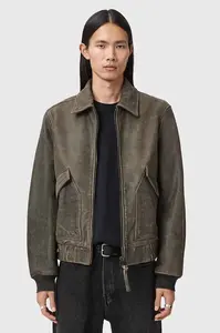 AllSaints Kožená bunda AllSaints MARLAND