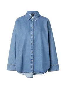 Lindex Blúzka 'Astrid'  modrá denim