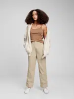 GAP Teen kalhoty chinos khaki - Holky