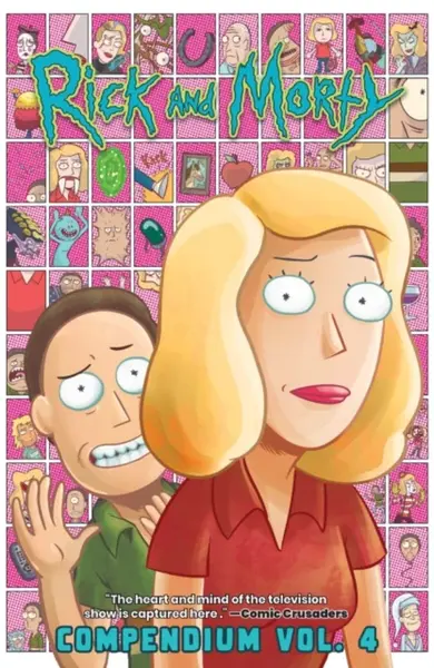 Rick and Morty Compendium Vol. 4 SC (CVR A) - Kyle Starks, Benjamin Dewey