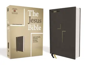 The Jesus Bible, ESV Edition, Cloth over Board, Gray