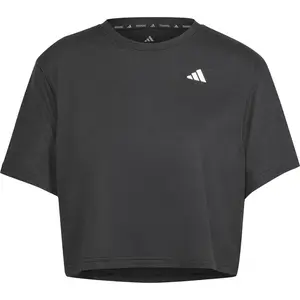 ADIDAS PERFORMANCE Funkčné tričko 'Te Min'  čierna / biela