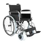 Invalidný vozík BASIC H011 – oceľový, 43 cm