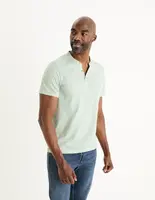 Celio Tričko henley Cegeti - Pánské