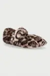 Verbenas  Pantofle dámské YINA CURLY CAMEL