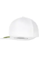 Bio bavlna Snapback bílá