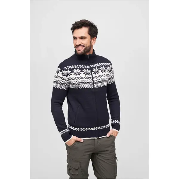Pánský svetr Brandit Cardigan Norweger