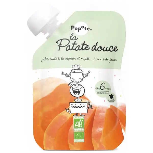POPOTE Kapsička sladký zemiak 120 g, 6+