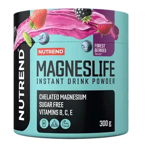 Nutrend MAGNESLIFE INSTANT DRINK POWDER, 300 g, pomaranč