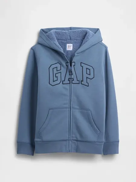 GAP Dětská zateplená mikina Sherpa - Kluci