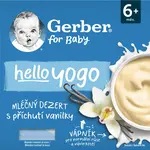 GERBER HELLO YOGO MLIECNY DEZERT VANILKA 4X100G