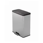 Odpadkový koš Curver Deco Bin 65 l stříbrný