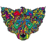 Drevené puzzle Poodle/M H21949