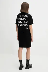 Karl Lagerfeld Jeans Bavlněné šaty Karl Lagerfeld Jeans