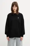 Fred Perry  mikina dámská bavlněná