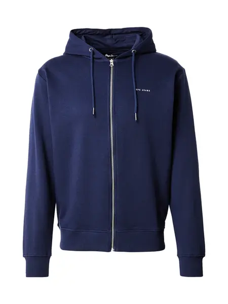 Pepe Jeans Tepláková bunda  námornícka modrá
