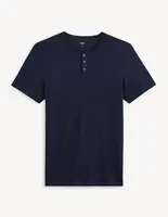 Celio Tričko henley Geliney - Pánské