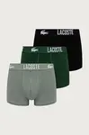 Lacoste  boxerky pánské bavlněné s elastanem 3-pack