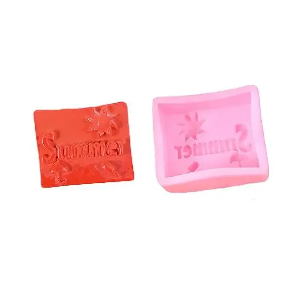 Word Summer Silicone Molds