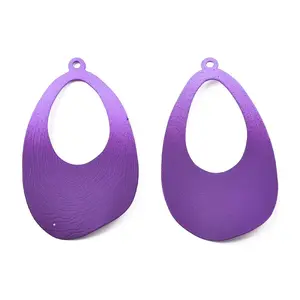 Spray Painted Iron Big Pendants