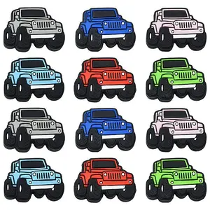 12Pcs 6 Colors Silicone Focal Beads