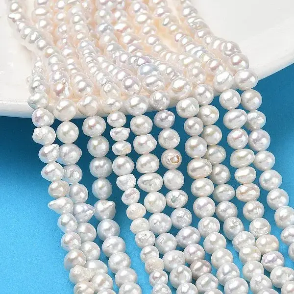 Natural Cultured Freshwater Pearl Beads Strands